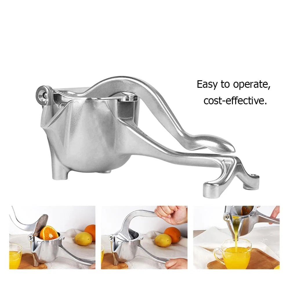 Stainless Steel Fruit Press, Stainless Steel Manual Juicer Fruit Hand Juicer, Heavy Duty Handheld Juice Extractor, Fruit Squeezer, Handheld Juicer, Fryer