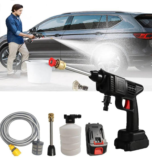 Rechargeable Wireless Car Wash Machine Cordless Car Care High-pressure Cleaning Water Spray Gun Car Washer