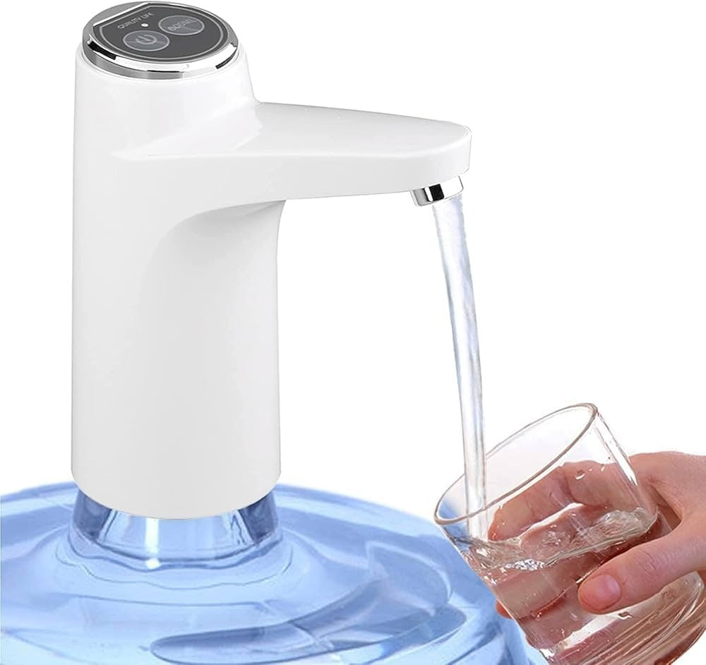 Intelligent Touch Switch USB Charging Automatic Home Drinking Water Pump Durable Portable Electric Drinking Water Dispenser Water Bottle Pump, Upgrade Touch Button Automatic Drinking Water