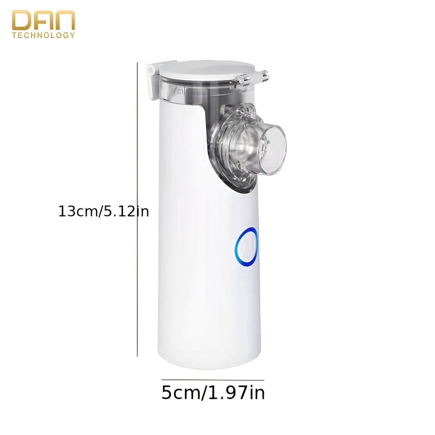 DAN TECHNOLOGY Portable Nebulizer For Asthma Rechargeable Inhaler Nebulizer Machine For Kids And Adults Medical asthma nebulizer