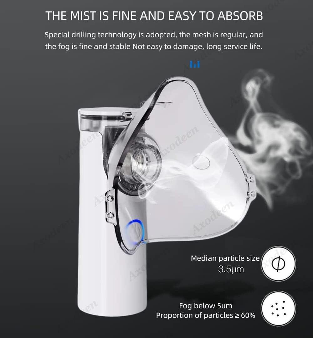 DAN TECHNOLOGY Portable Nebulizer For Asthma Rechargeable Inhaler Nebulizer Machine For Kids And Adults Medical asthma nebulizer